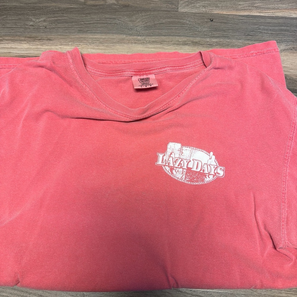 Lazy Days Pink T-Shirt